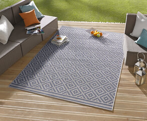 Northrugs matto Meadow Raute Blue Cream, 140x200 cm hinta ja tiedot | Isot matot | hobbyhall.fi