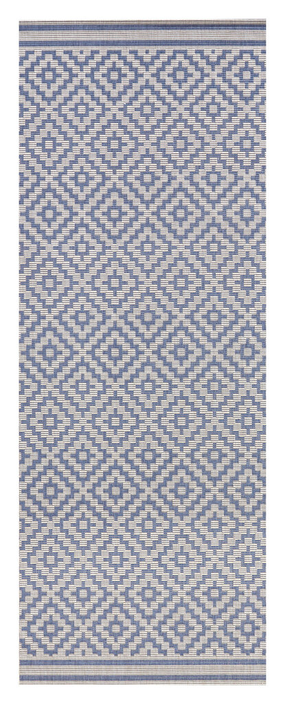 Northrugs matto Meadow Raute Blue Cream, 140x200 cm hinta ja tiedot | Isot matot | hobbyhall.fi