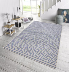 Northrugs matto Meadow Raute Blue Cream, 200x290 cm hinta ja tiedot | Isot matot | hobbyhall.fi