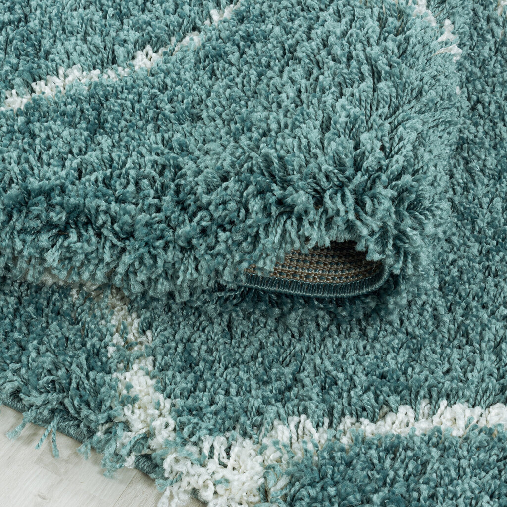 Kapea matto Ayyildiz Shaggy Alvor Blue 3401, 80x250 cm hinta ja tiedot | Isot matot | hobbyhall.fi