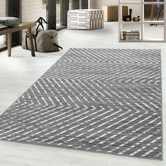 Ayyildiz matto, harmaa 2810, 80x150 cm hinta ja tiedot | Isot matot | hobbyhall.fi