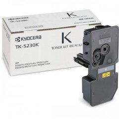 Kyocera TON Kyocera väriaine TK-5230K musta jopa 2600 sivua ISO/IEC 19798 mukaan hinta ja tiedot | Laserkasetit | hobbyhall.fi