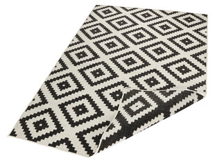 Northrugs matto Twin Malta Black Cream, 80x150 cm hinta ja tiedot | Isot matot | hobbyhall.fi