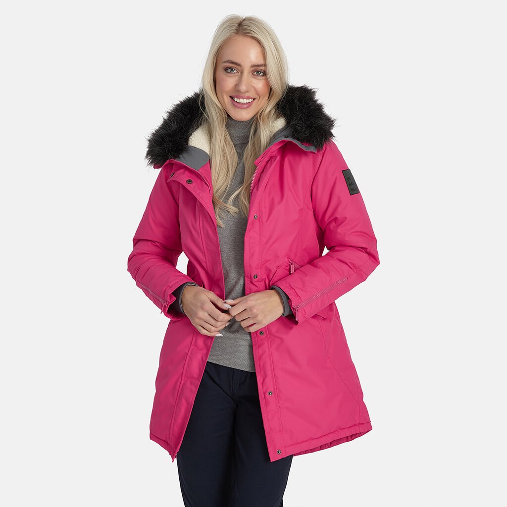 Huppa naisten parka 200g Vivian 12498020*00063, fuksia hinta ja tiedot | Naisten ulkoilutakit | hobbyhall.fi