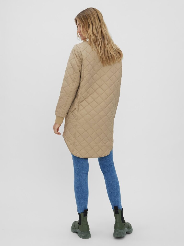 Vero Moda naisten takki 80g. 10224576*02, beige/traver hinta ja tiedot | Naisten ulkoilutakit | hobbyhall.fi