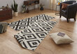 Northrugs matto Twin Malta Black Cream, 80x350 cm hinta ja tiedot | Isot matot | hobbyhall.fi