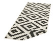 Northrugs matto Twin Malta Black Cream, 80x350 cm hinta ja tiedot | Isot matot | hobbyhall.fi