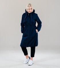 Hansmark naisten sadetakki Lisandra 60008*01, tummansininen/kiiltävä hinta ja tiedot | Naisten ulkoilutakit | hobbyhall.fi