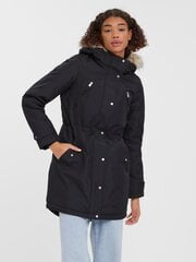 Vero Moda naisten parka 120g. 10267006*02, musta hinta ja tiedot | Naisten ulkoilutakit | hobbyhall.fi