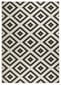 Northrugs matto Twin Malta Black Cream, 120x170 cm hinta ja tiedot | Isot matot | hobbyhall.fi