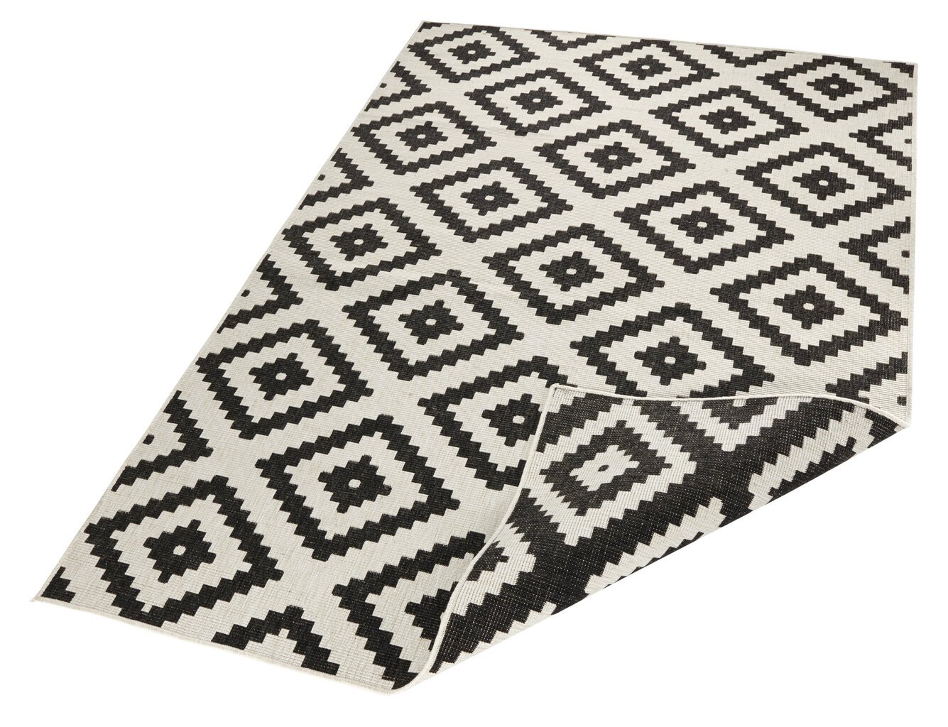 Northrugs matto Twin Malta Black Cream, 120x170 cm hinta ja tiedot | Isot matot | hobbyhall.fi