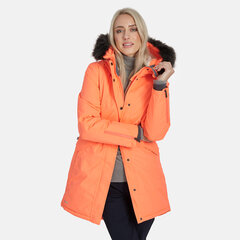 Huppa naisten parka 200g Vivian 12498020*00049, neon koralli hinta ja tiedot | Naisten ulkoilutakit | hobbyhall.fi