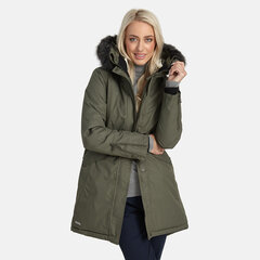 Huppa naisten parka 200g Vivian 12498020*10057, oliivi hinta ja tiedot | Naisten ulkoilutakit | hobbyhall.fi