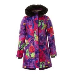 Huppa naisten parka 200gr Vivian 12498020*21053, violetti/vaaleanpunainen hinta ja tiedot | Naisten ulkoilutakit | hobbyhall.fi