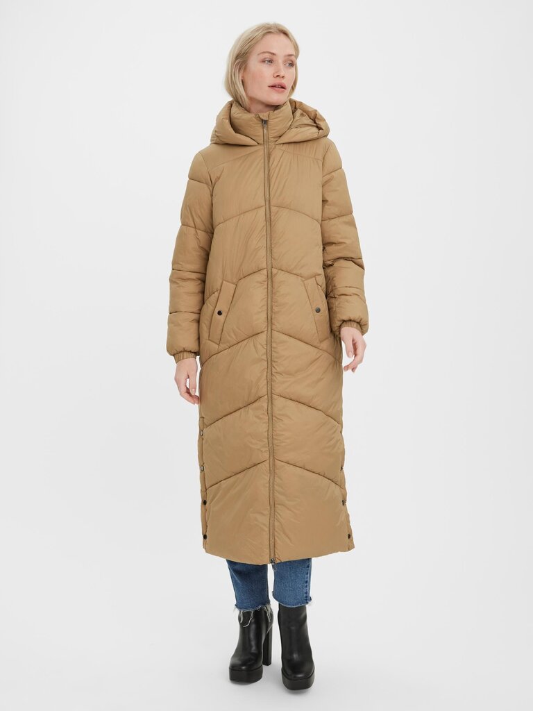 Vero Moda naisten takki 120g 10270145*04, tumma beige hinta ja tiedot | Naisten ulkoilutakit | hobbyhall.fi