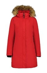 Icepeak naisten parka 300g Alcoa 53042-2*662, punainen hinta ja tiedot | Naisten ulkoilutakit | hobbyhall.fi