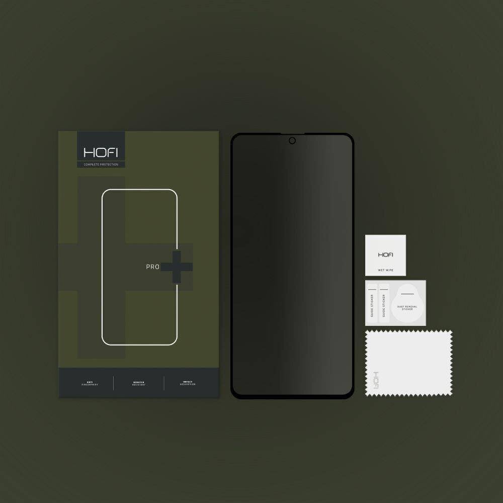 Suojalasi HOFI Anti SPY- Xiaomi Redmi Note 12 PRO / Poco 5X PRO 5G hinta ja tiedot | Näytönsuojakalvot ja -lasit | hobbyhall.fi