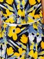 Kaksi naisten mekkoa vyöllä 232314 02, tummansininen/keltainen hinta ja tiedot | Mekot | hobbyhall.fi