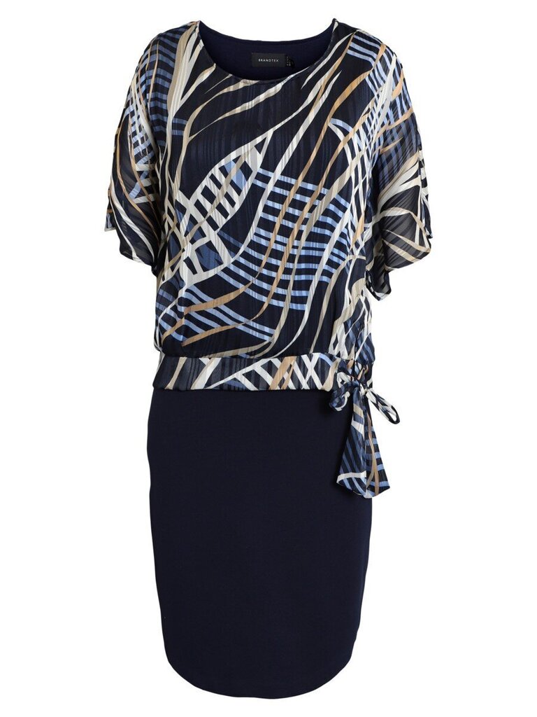 Brandtex mekko naisille 213223*3730, tummansininen/sininen hinta ja tiedot | Mekot | hobbyhall.fi