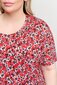 Ciso naisten mekko 213458*4526, koralli/valkoinen hinta ja tiedot | Mekot | hobbyhall.fi