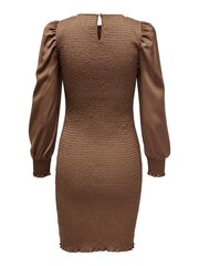 Only naisten mekko 15279918*02, ruskea hinta ja tiedot | Mekot | hobbyhall.fi