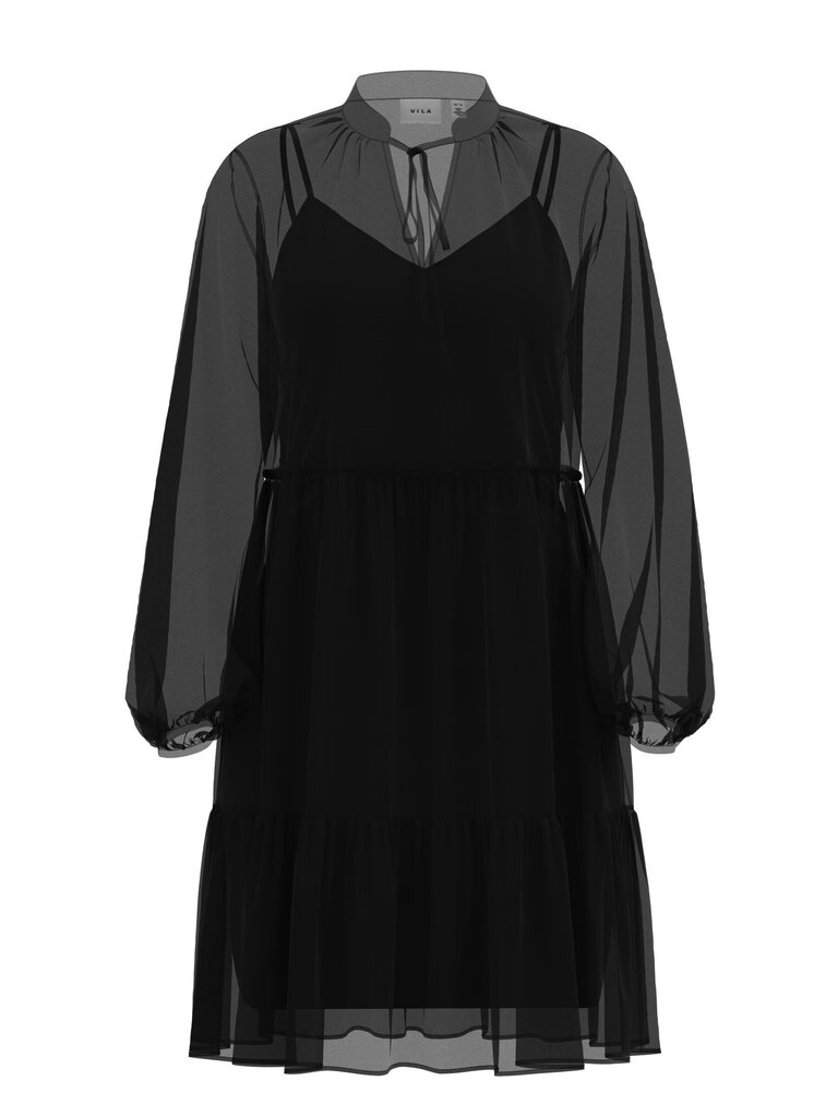 Vila naisten mekko 14089758*01, musta hinta ja tiedot | Mekot | hobbyhall.fi