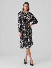 Vero Moda naisten mekko 10282211*01, musta/valkoinen hinta ja tiedot | Mekot | hobbyhall.fi