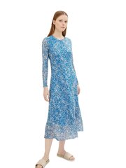 Tom Tailor naisten mekko 1035709*31338, sininen/valkoinen hinta ja tiedot | Mekot | hobbyhall.fi