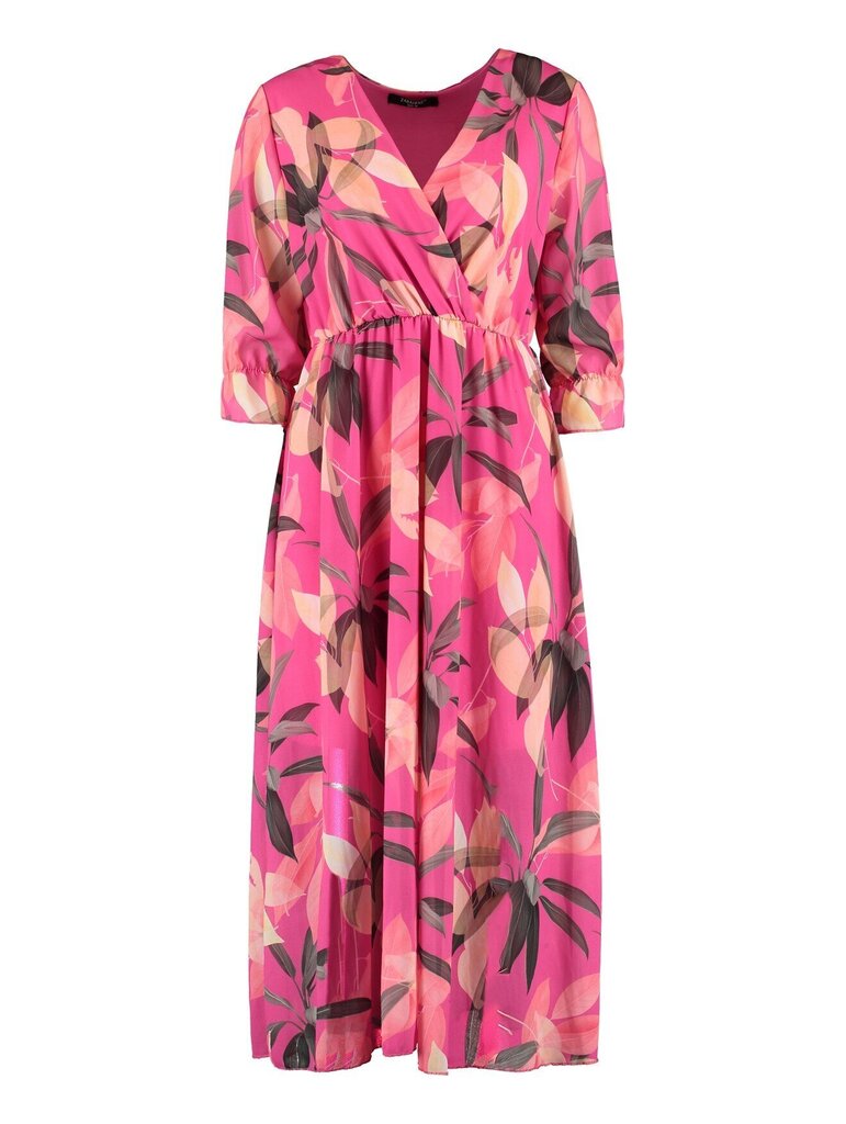 Zabaione naisten mekko LARA KL*01, roosa/beige hinta ja tiedot | Mekot | hobbyhall.fi