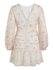Vila naisten mekko 14083383*01, valkoinen/roosa hinta ja tiedot | Mekot | hobbyhall.fi