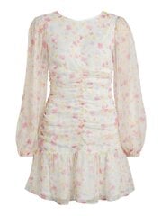 Vila naisten mekko 14083383*01, valkoinen/roosa hinta ja tiedot | Mekot | hobbyhall.fi
