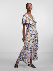 YAS naisten mekko 26029386*01, vaaleansininen/keltainen hinta ja tiedot | Mekot | hobbyhall.fi