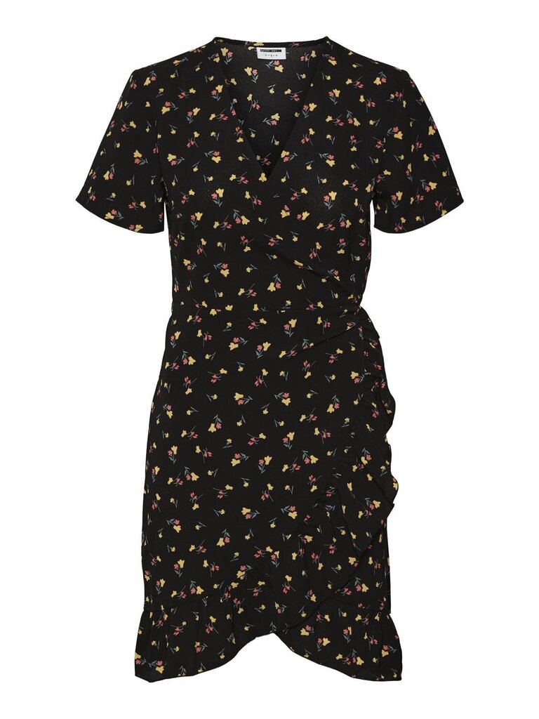 Noisy May naisten mekko 27023869*01, musta/keltainen hinta ja tiedot | Mekot | hobbyhall.fi