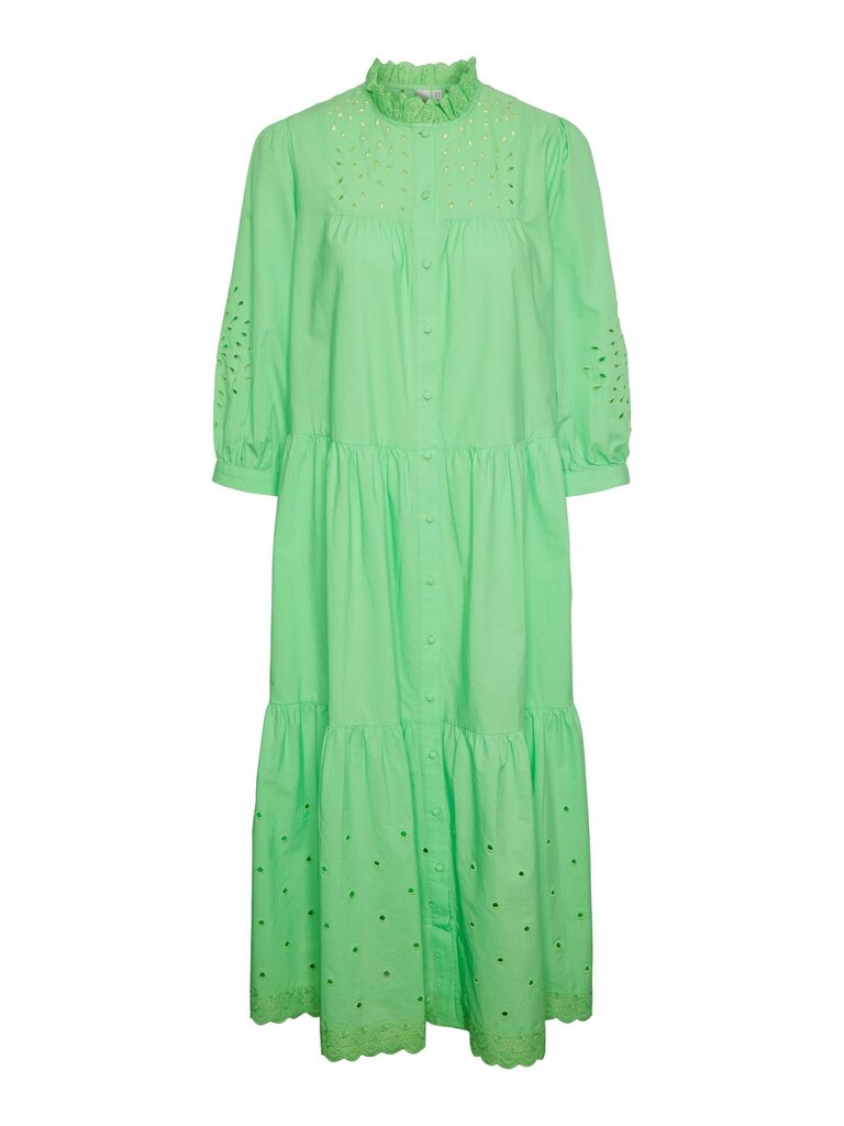 YAS naisten mekko 26026286*01, vihreä hinta ja tiedot | Mekot | hobbyhall.fi
