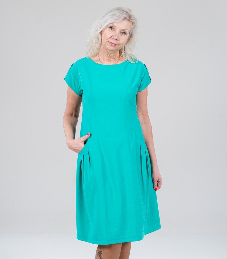 Hansmark naisten mekko Joanita 64110*01, vihreä hinta ja tiedot | Mekot | hobbyhall.fi