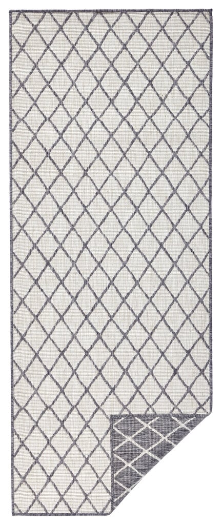 Northrugs matto Twin Malaga Grey Cream, 80x150 cm hinta ja tiedot | Isot matot | hobbyhall.fi