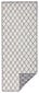 Northrugs matto Twin Malaga Grey Cream, 80x150 cm hinta ja tiedot | Isot matot | hobbyhall.fi