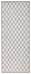 Northrugs matto Twin Malaga Grey Cream, 80x150 cm hinta ja tiedot | Isot matot | hobbyhall.fi