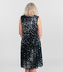 Zabaione naisten mekko ELLA KL*03, musta/valkoinen hinta ja tiedot | Mekot | hobbyhall.fi