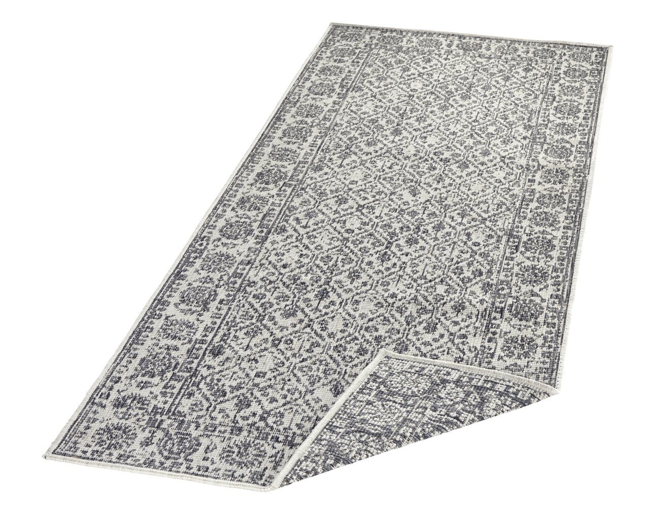 Northrugs matto Twin Curacao Grey Cream, 80x150 cm hinta ja tiedot | Isot matot | hobbyhall.fi