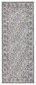 Northrugs matto Twin Curacao Grey Cream, 80x150 cm hinta ja tiedot | Isot matot | hobbyhall.fi