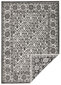 Northrugs matto Twin Curacao Black Cream, 80x150 cm hinta ja tiedot | Isot matot | hobbyhall.fi