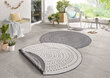 Northrugs matto Twin Bali Grey Cream, 140x140 cm hinta ja tiedot | Isot matot | hobbyhall.fi