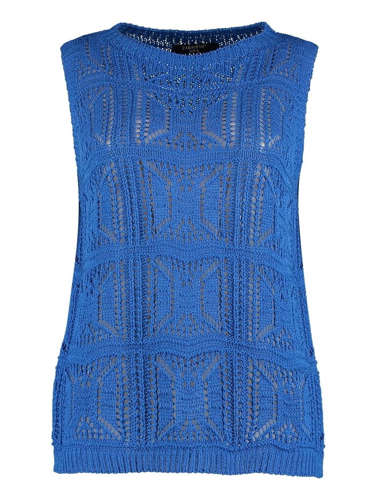 Zabaione naiste vest DANA VEST*01, sähkönsininen hinta ja tiedot | Naisten liivit | hobbyhall.fi