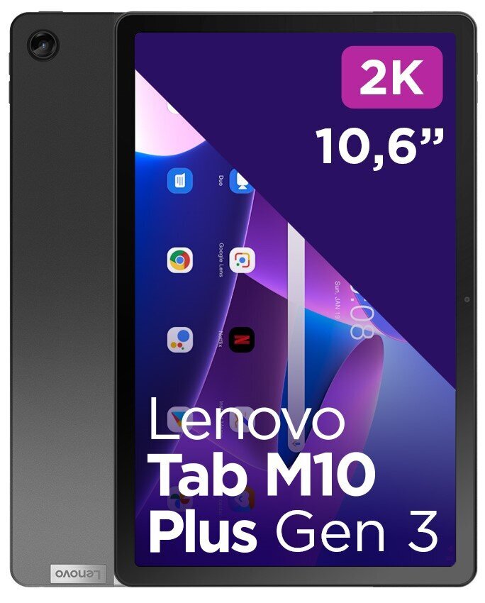 Lenovo Tab M10 Plus 3Gen. WiFi 4/128GB ZAAM0138SE hinta ja tiedot | Tabletit | hobbyhall.fi