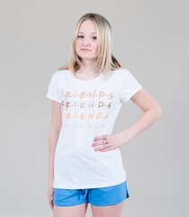 Hailys Naisten T-paita BETHY TS*01, valkoinen hinta ja tiedot | Naisten T-paidat | hobbyhall.fi