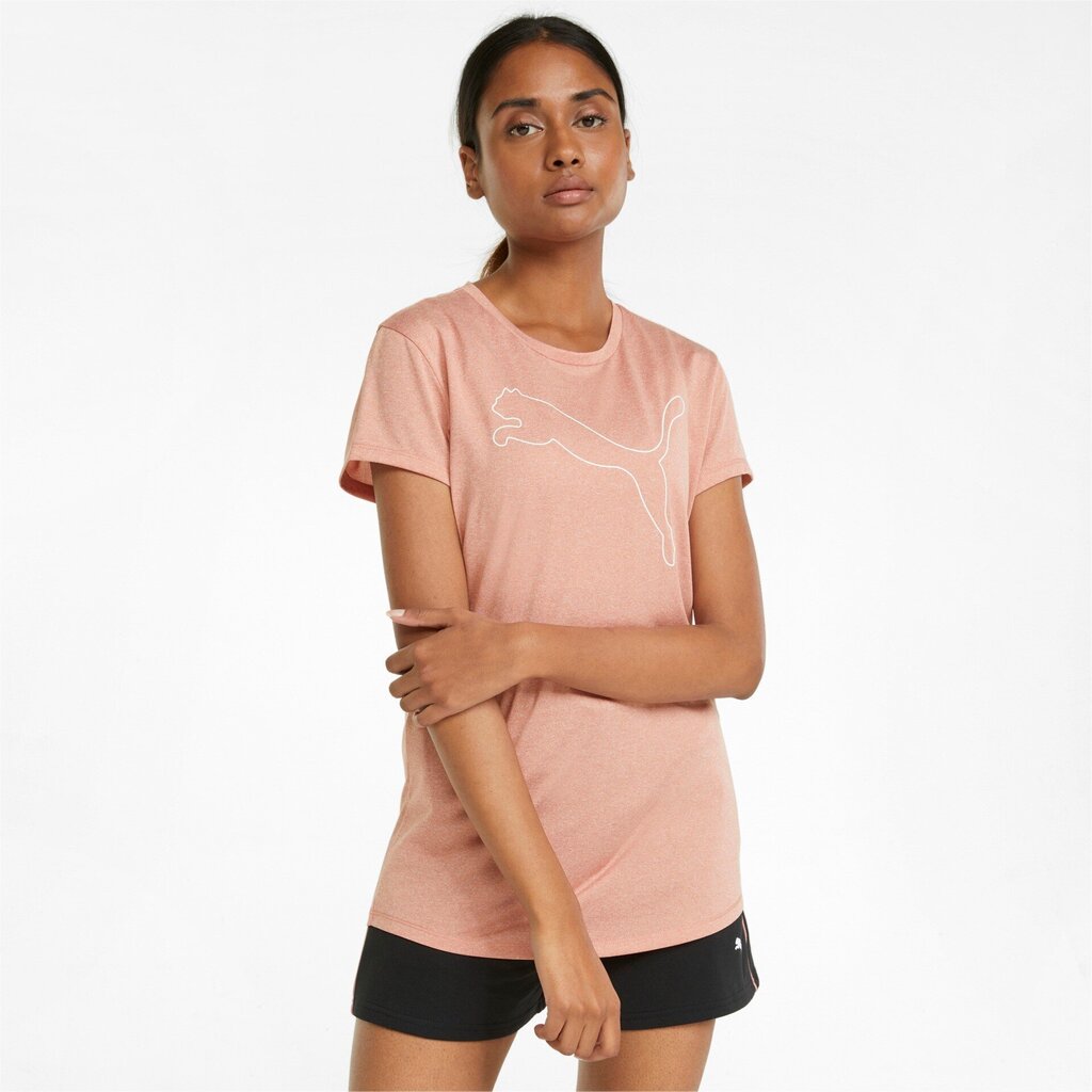 Puma naisten T-paita RTG HeatHer 586455*63, vanha roosa/valkoinen hinta ja tiedot | Naisten T-paidat | hobbyhall.fi
