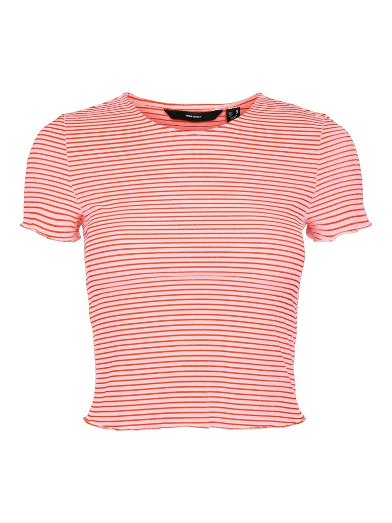 Vero Moda naisten t-paita 10262156*04, roosa/oranssi hinta ja tiedot | Naisten T-paidat | hobbyhall.fi