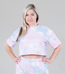 Only naisten t-paita 15260370*01, roosa/vaaleansininen hinta ja tiedot | Naisten T-paidat | hobbyhall.fi