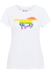 mustaang naisten t-paita 1012682*2045, valkoinen hinta ja tiedot | Naisten T-paidat | hobbyhall.fi